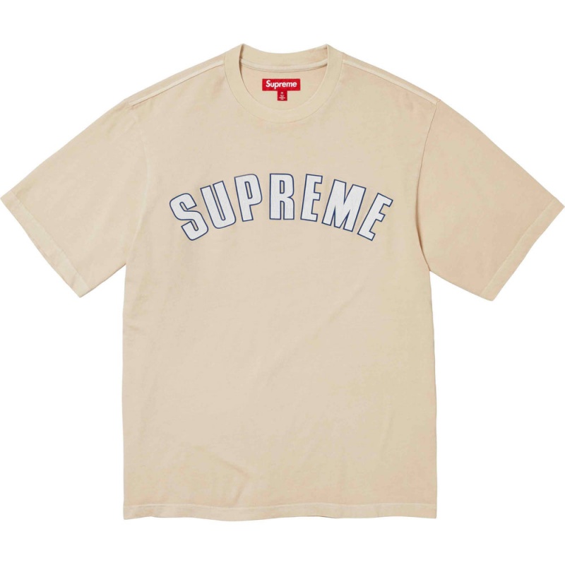 Supreme Cracked Arc S/S Top T-Shirt Lichtbruin | Nederland-179568